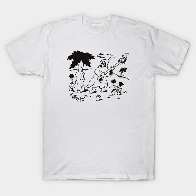 Mage Doodle T-Shirt by obinsun